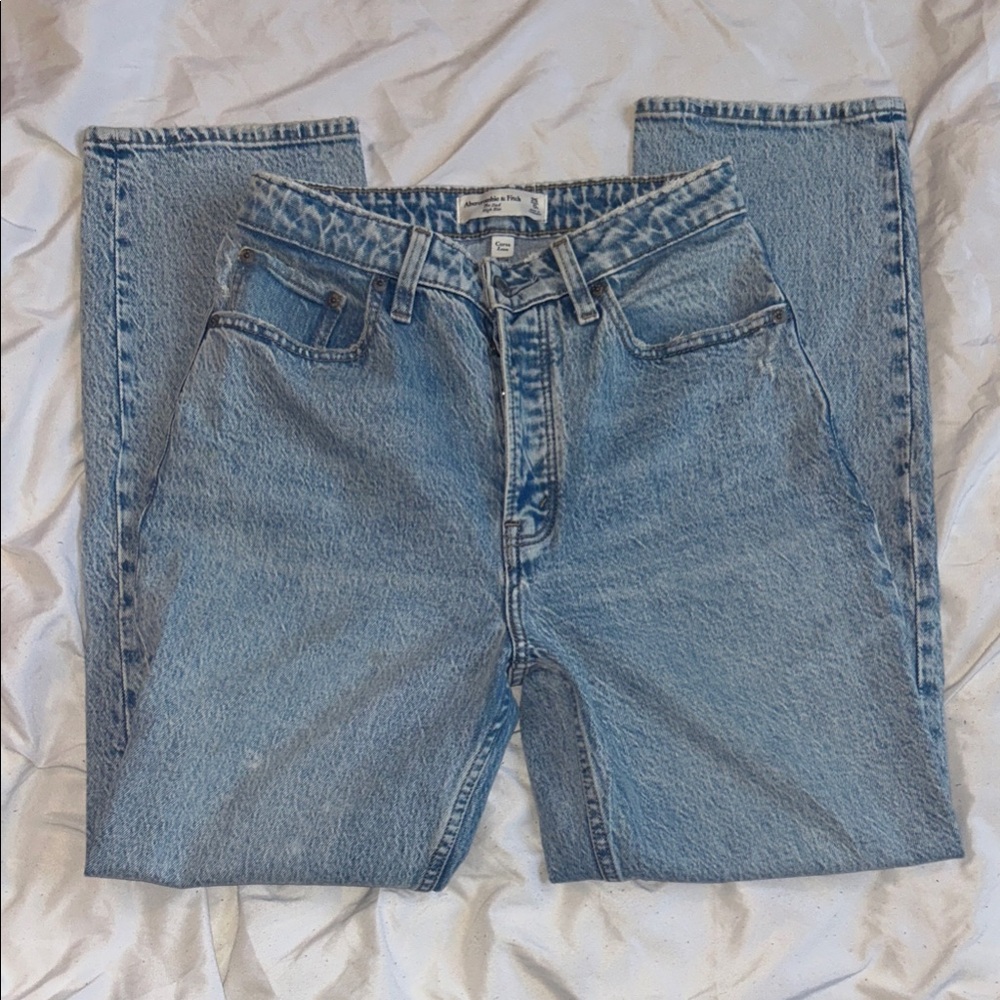 Abercrombie & Fitch Women's High Rise Blue Jeans